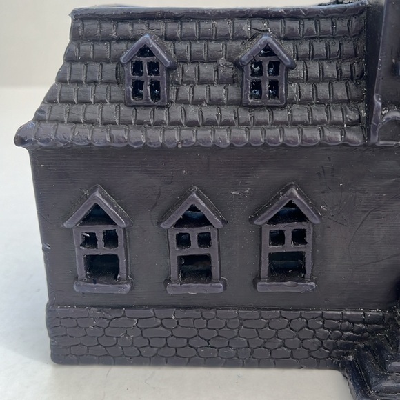 Vintage Pottery Barn Vintage Wax Haunted House Votive Candle Holder Halloween - Picture 5 of 17